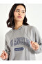 Grey Los Angeles Embroidered Hoodie - 4