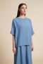 Solid 3/4-Sleeve Top - 4
