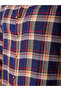 Men Checked Spread Collar Shirt - 2