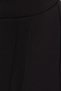 Women's Relax Fit Comfortable Cut Modal Fabric High Waist Wide Leg Black Pants - 6