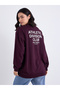 Women Slogan Print Regular Fit Sweatshirt - 5