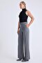 High Waist Waist Belted Pants - 3