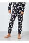 Teen Heart Print Top and Pyjama Set - 5