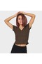 Solid V-Neck Short Top