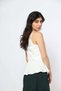 V-Neck Strappy Evening Top - 2