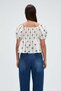 Printed Off-Shoulder Top - 4