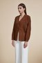 Solid V-Neck Long-Sleeve Top - 4