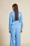 Solid Long-Sleeve Top with Belt - 6