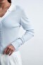 Solid Long-Sleeve Top with Buttons - 6