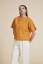 بلوزة سادة بطول الخصر
