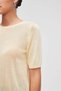 Solid Cropped Half-Sleeve Top - 4