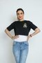 Short Solid Open-Back Top