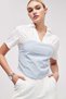 Solid Half-Sleeve Top - 4