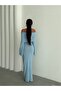 Women's Madonna Collar Patterned Knitwear Dress - 4