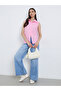 Solid Sleeveless Buttoned Shirt - 2
