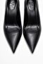 Marcus Black Leather Women's Heeled Shoes - 2
