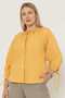 Solid Ruffled Long-Sleeve Top - 2