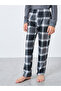 Teen Slogan T-Shirt and Checked Pyjama Set - 6