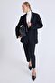 Single Button Padded Jacket - 7