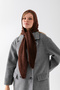 Women's Soft Scarf Balaclava – Winter Beanie and Hat with Neck Collar Detail |   100% Wool - Balaclava - 5