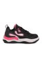 Black Lace-Up Lightweight Flexible Girls' Sports Shoes 1990 F