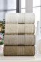 4-Piece Hand and Face Towel Set 50X85 cm Aura - 3