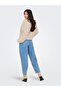 Women's Half Zipper Plush Beige Sweatshirt - 15311631 - 3