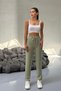 Women's High Waist Linen Carrot Pants - 6