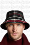 Cashmere Fabric Bucket Hat - 100% Cashmere Fabric Unisex Model - 2