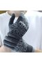 Men's Gloves, Snowflake Pattern, Touchscreen Function, Acrylic Tricot Material - 7