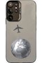 Samsung galaxy s24 fe compatible visual pattern print hard back soft edge phone case mk01a