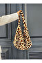 Premium Large Size Leopard Pattern Soft Handle Bag - 2