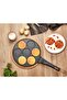 Dmr Life Emoji Granite Pancake Pan 28 cm Cast Granite (Fireproof-Non-Stick) - 2