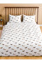 Mixed Printed Double Duvet Cover Set - 2
