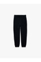 Cotton Waist-Tie Textured Basic Jogger Sweatpants - 4