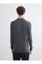 Half Turtleneck Men's Knitwear Sweater - 4