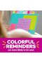Super Sticky Notes 3x3 in (76 x 76 mm) 654 Miami Assorted colors, 5 pads/pack - 6