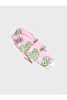 Girl's Cotton Pink Heart Patterned Long Sleeve Seasonal Pajama Set - 5