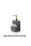 Polyester Liquid Soap Dispenser, Sponge Holder – Decorative & Durable - 6