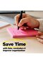 Super Sticky Notes 3x3 in (76 x 76 mm) 654 Miami Assorted colors, 5 pads/pack - 8
