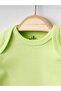 Baby Organic Cotton Long Sleeve Green Navy Blue Bodysuit Set of 2 - 3