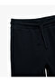 Cotton Waist-Tie Textured Basic Jogger Sweatpants - 6