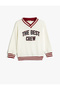 Ecru Boy's Sweatshirt 5Wkb10400Tk