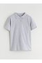 Two Mt Shop Quality Lcw Kids Gray Polo Collar Girls' T-Shirt