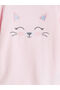 Crew Neck Printed Girls' Pajamas - 3