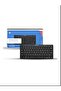"كيبورد سلكي صغير MD302K – لوحة مفاتيح Mini Computer Keyboard مريحة للكمبيوتر واللابتوب"