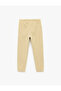 Cotton Ribbed Jogger Sweatpants with Pocket Detail - 2