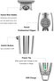 Original KM-1949 Professional Rechargeable Cordless Hair Clipper (Silver) - 3