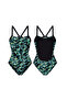 Durafast Elite ®   Cf Girls' Swimsuit - Energia (Green)