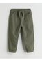 Two Mt Shop Quality Lcw Kids Khaki Dobby Flat Standard & Regular Elastic Cuff Boys' Jogger Pants
